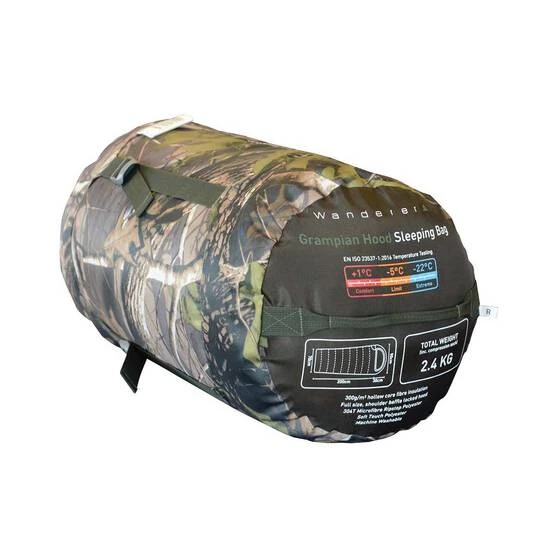 Wanderer Grampian +1C Hooded Sleeping Bag 5 Wanderer Grampian +1C Hooded Sleeping Bag - Image 5