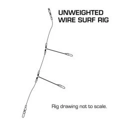 Pryml Unweighted Wire Surf Rig