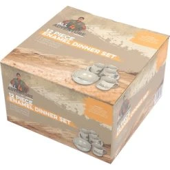 All4Adventure All 4 Adventure 12pc Enamel Dinner Set -Franklin Outlet Store BCF 578092 04 hi res