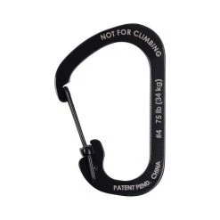 Nite Ize Carabiner SlideLock No.4 Black