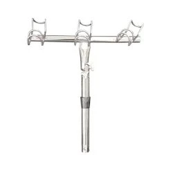 Frank Marine Stainless Steel Portside 3 Way Adjustable Rod Holder