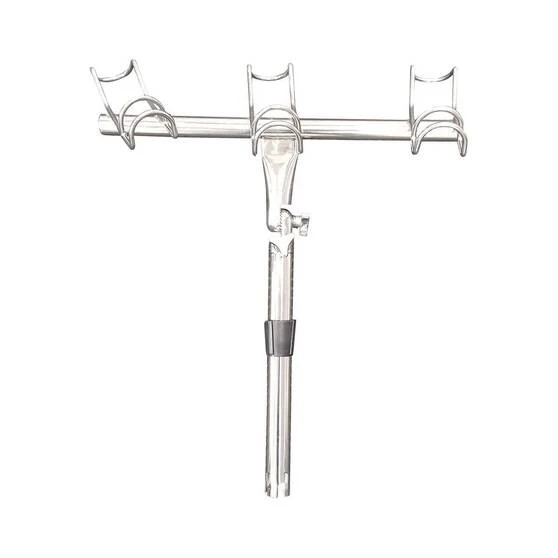 Frank Marine Stainless Steel Starboard 3 Way Adjustable Rod Holder 1 Frank Marine Stainless Steel Starboard 3 Way Adjustable Rod Holder