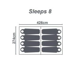 Wanderer Criterion 8 Person Instant Tent