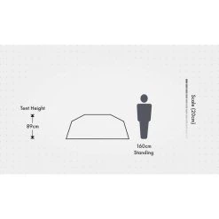 Coleman Pop Up 2 Person Tent -Franklin Outlet Store BCF 596833 04 hi res