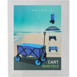 Wanderer Quad Fold Beach Cart -Franklin Outlet Store BCF 599462 12 hi res