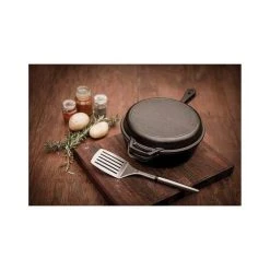 Campfire Cast Iron Quart Combo Cooker -Franklin Outlet Store BCF 601031 05 hi res