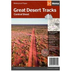 Hema Great Desert Tracks Central Sheet