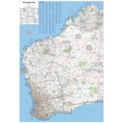 Hema Western Australia State Map (11th Edition) -Franklin Outlet Store BCF 601428 03 hi res