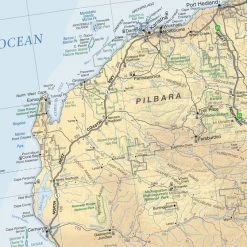 Hema Australia Road And Terrain Map