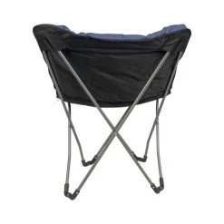 Wanderer Chambray Linen Look Half Moon Chair -Franklin Outlet Store BCF 609236 03 hi res