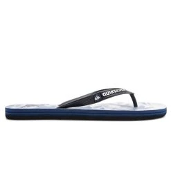 Quiksilver Men's Molokai Art Thongs Black / Blue US 11