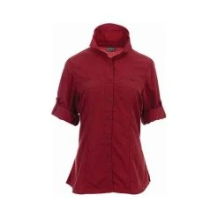 OUTRAK Women's Long Sleeve Hiking Shirt -Franklin Outlet Store BCF 61512601 03 claret hi res
