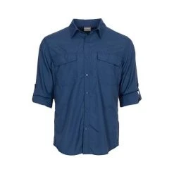 OUTRAK Men's Long Sleeve Hiking Shirt -Franklin Outlet Store BCF 61512701 03 blue hi res