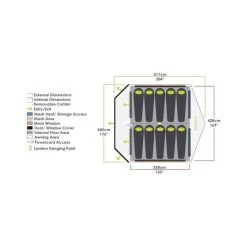 Zempire Pronto 10 V2 Inflatable Air Tent 27 Zempire Pronto 10 V2 Inflatable Air Tent -Franklin Outlet Store BCF 617450 07 hi res
