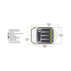 Zempire Pronto 5 V2 Inflatable Air Tent 24 Zempire Pronto 5 V2 Inflatable Air Tent -Franklin Outlet Store BCF 617451 07 hi res