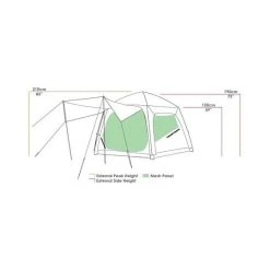 Zempire Pronto 4 V2 Inflatable Air Tent 18 Zempire Pronto 4 V2 Inflatable Air Tent -Franklin Outlet Store BCF 617452 05 hi res