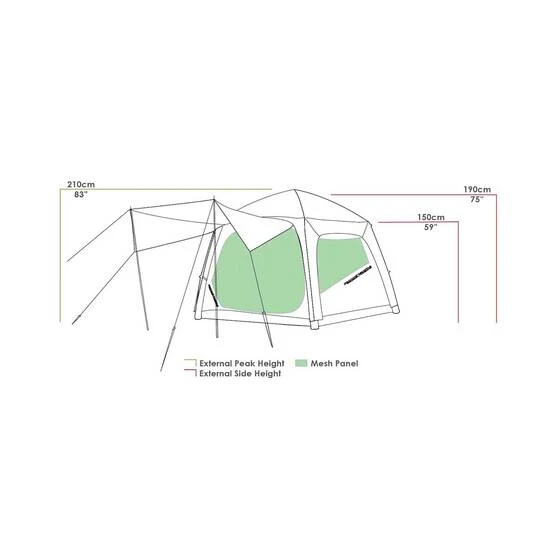 Zempire Pronto 4 V2 Inflatable Air Tent 5 Zempire Pronto 4 V2 Inflatable Air Tent - Image 5