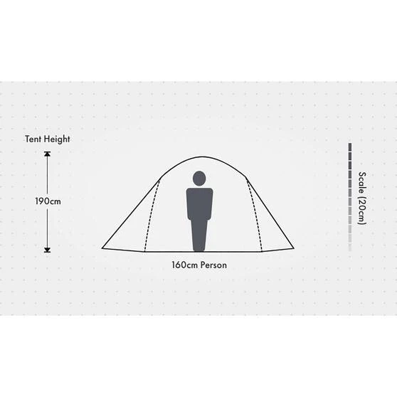 Zempire Pronto 4 V2 Inflatable Air Tent 14 Zempire Pronto 4 V2 Inflatable Air Tent - Image 14