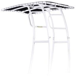 Fishmaster White T-Top Pro With Black Top