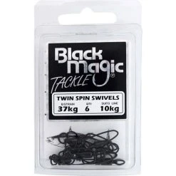 Black Magic Ball Bearing Twin Spin Swivel