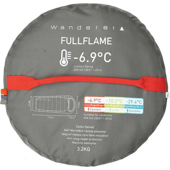 Wanderer FullFlame -6.9°C Hooded Sleeping Bag 6 Wanderer FullFlame -6.9°C Hooded Sleeping Bag - Image 6