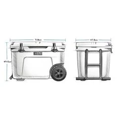 YETI® Tundra Haul™ Hard Cooler Tan -Franklin Outlet Store BCF 629341 05 tan hi res