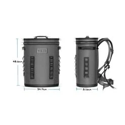 YETI® Hopper Backflip™ 24 Soft Cooler Backpack Navy 6 YETI® Hopper Backflip™ 24 Soft Cooler Backpack Navy -Franklin Outlet Store BCF 629344 05 navy hi res