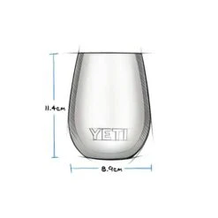 YETI Rambler® Wine Tumbler With MagSlider™ Lid 295ml Navy -Franklin Outlet Store BCF 629362 03 navy hi res