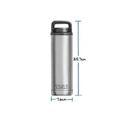 YETI Rambler® Bottle With Chug Cap 532ml Black -Franklin Outlet Store BCF 629364 03 black hi res