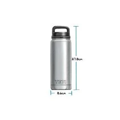 YETI Rambler® Bottle With Chug Cap 769ml Black -Franklin Outlet Store BCF 629376 03 black hi res