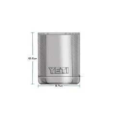 YETI Rambler® Lowball With MagSlider Lid 295ml Black -Franklin Outlet Store BCF 629426 03 black hi res