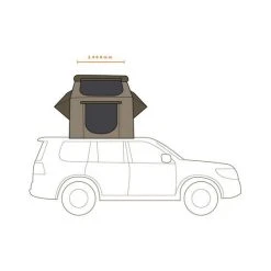 Darche Intrepidor 1400mm Roof Top Tent 44 Darche Intrepidor 1400mm Roof Top Tent -Franklin Outlet Store BCF 632368 08 hi res