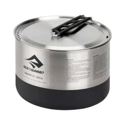 Sea To Summit Sigma Silver Pot 3.7L -Franklin Outlet Store BCF 632533 02 hi res