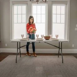 Peakform 6ft Centrefold Blow Mould Folding Table -Franklin Outlet Store BCF 634100 07 hi res