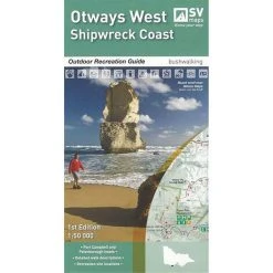 Spatial Vision Otways West Shipwreck Coast Map