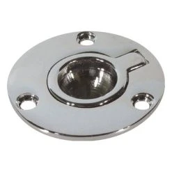MARINE TOWN Lift Ring Chrome Brass Round