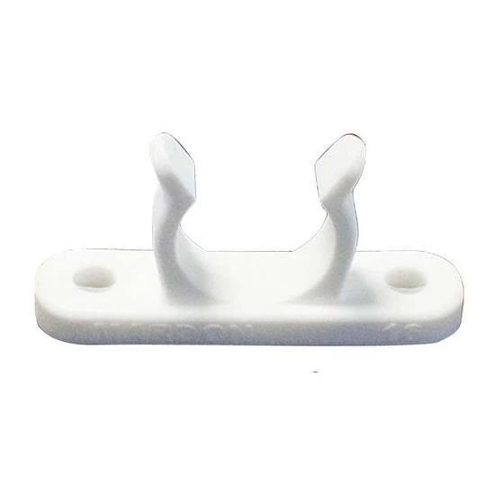 BLA Tube Holder White Nylon 16mm 1 BLA Tube Holder White Nylon 16mm