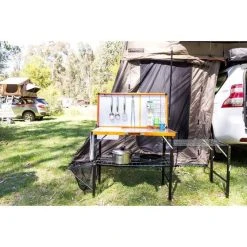 Darche Stowaway Camp Kitchen Table -Franklin Outlet Store BCF 639485 14 hi res