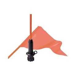 RAILBLAZA Flag Whip And Pennant Black Base