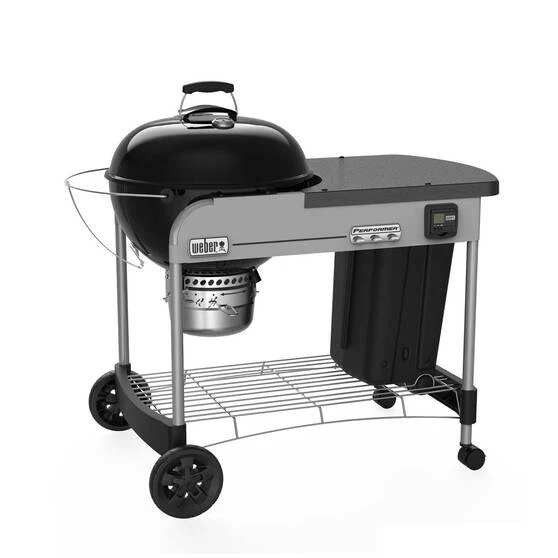 Weber Performer Premium Kettle BBQ Black 57cm 2 Weber Performer Premium Kettle BBQ Black 57cm - Image 2