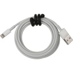 Nite Ize Gear Tie 6" Black 2 Pack -Franklin Outlet Store BCF 649418 02 hi res