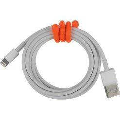 Nite Ize Gear Tie 6" Orange 2 Pack -Franklin Outlet Store BCF 650239 05 hi res