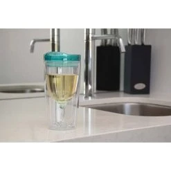 TraVino Spill Proof Wine Cup Green -Franklin Outlet Store BCF 652488 03 green hi res