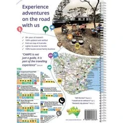 Hema Camps 12 Australia Wide Free & Budget Campsite Book: A4 Standard Edition