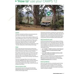 Hema Camps 12 Australia Wide Free & Budget Campsite Book: A4 Standard Edition -Franklin Outlet Store BCF 656489 05 hi res