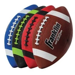 Franklin Grip-Rite 100 Color Rubber Footballs