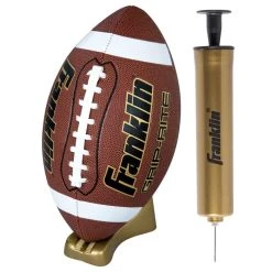 Franklin Official-Grip-Rite Pump And Tee Football Set